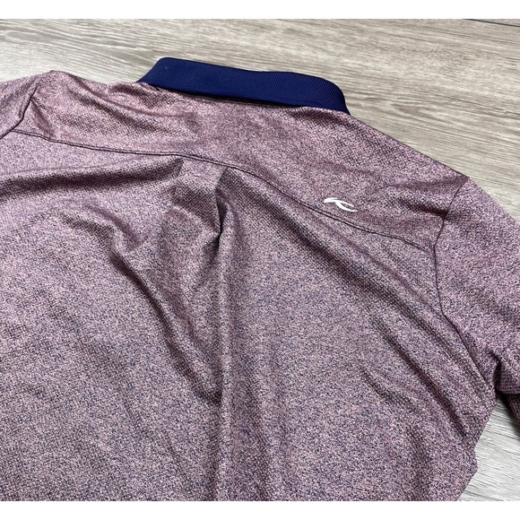 KJUS Women's Athletic Bandon Dunes Golf Polo Shirt Purple Size M - Picture 4 of 8